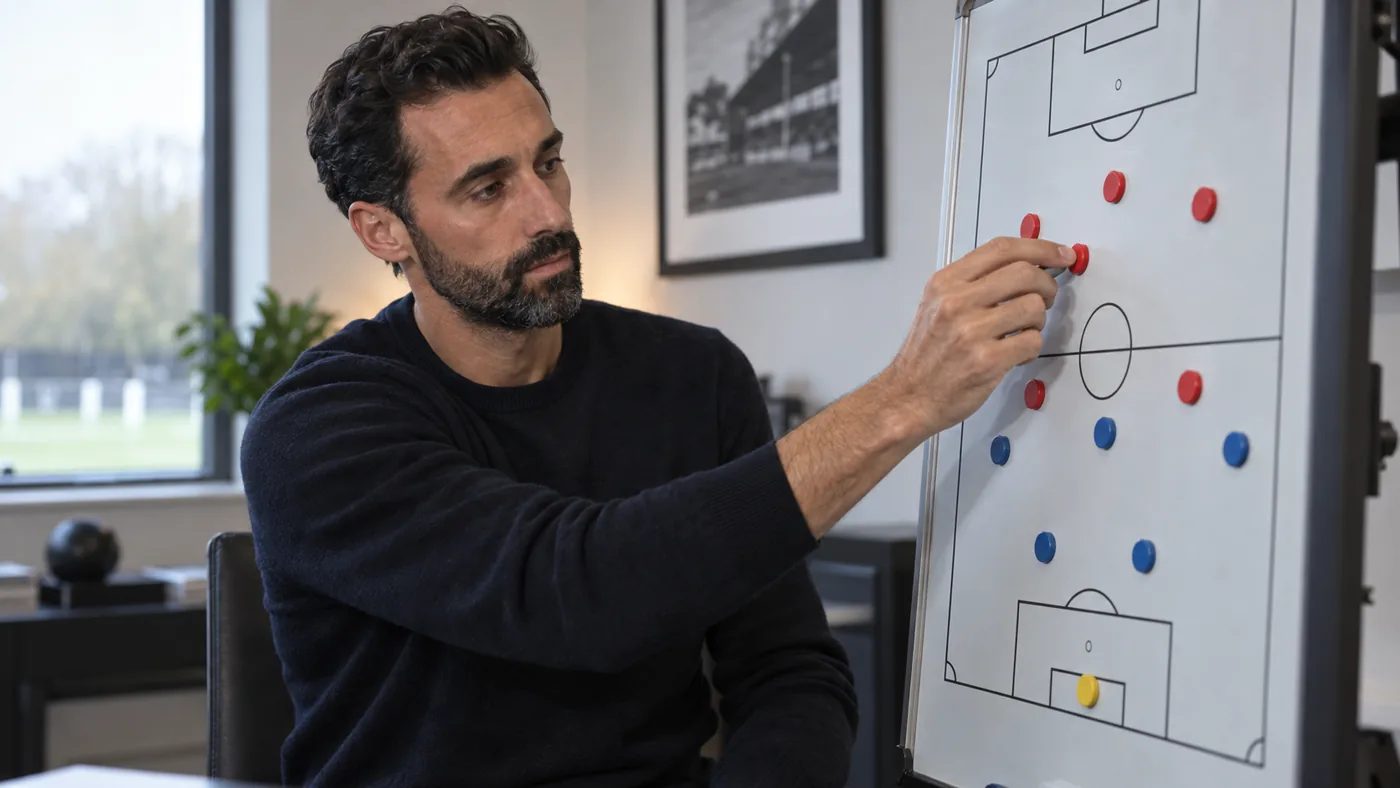 Álvaro Arbeloa phân tích vị trí trên bảng chiến thuật